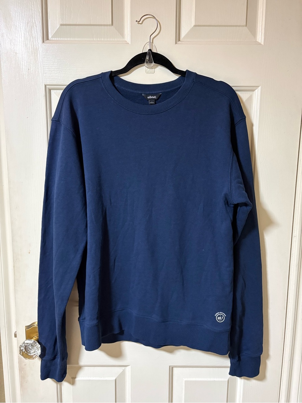 allbirds Indigo Blue Pullover Sweatshirt Sz :Large